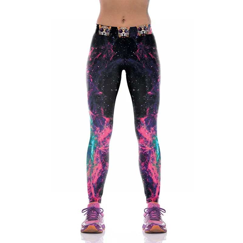 Лосины 6. Лосины для йоги женские с принтом. 3d разноцветные штаны.