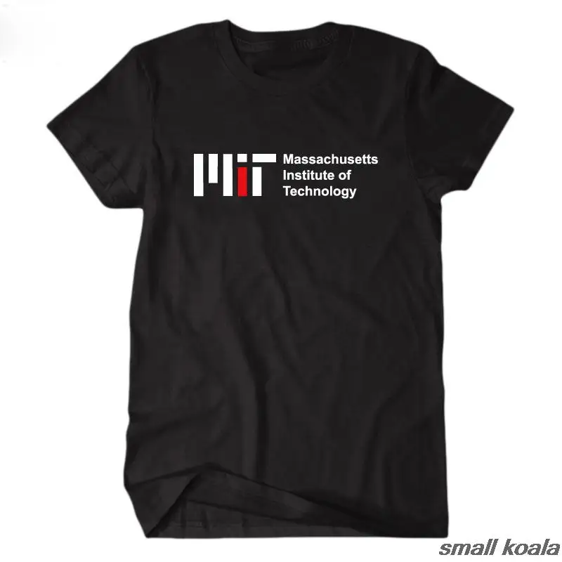 

MIT T-Shirts College Wear Short Sleeve Tee School Uniform Massachusetts Institute of Technology Clothes T-Shirt