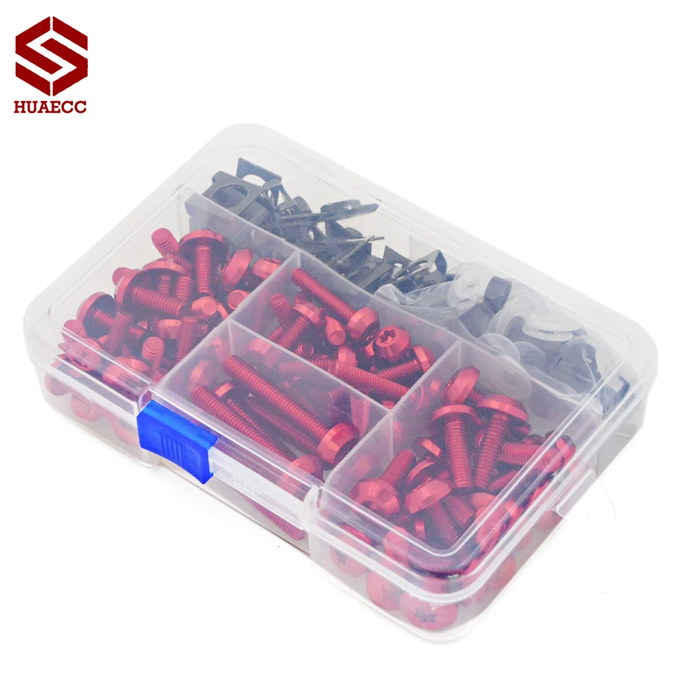 

Универсальный Комплект болтов обтекателя мотоцикла, зажимы болты для кузовных работ для Honda CBR600 F F2 F3 F4 F4i CBR 600RR 900RR 929RR 954RR