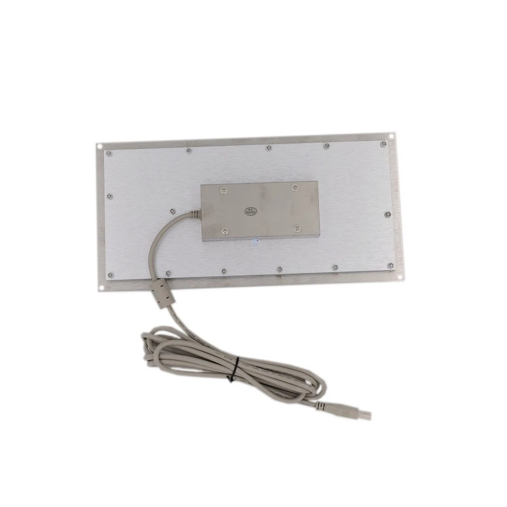 Клавиатура с передней панелью из нержавеющей стали компактной полной