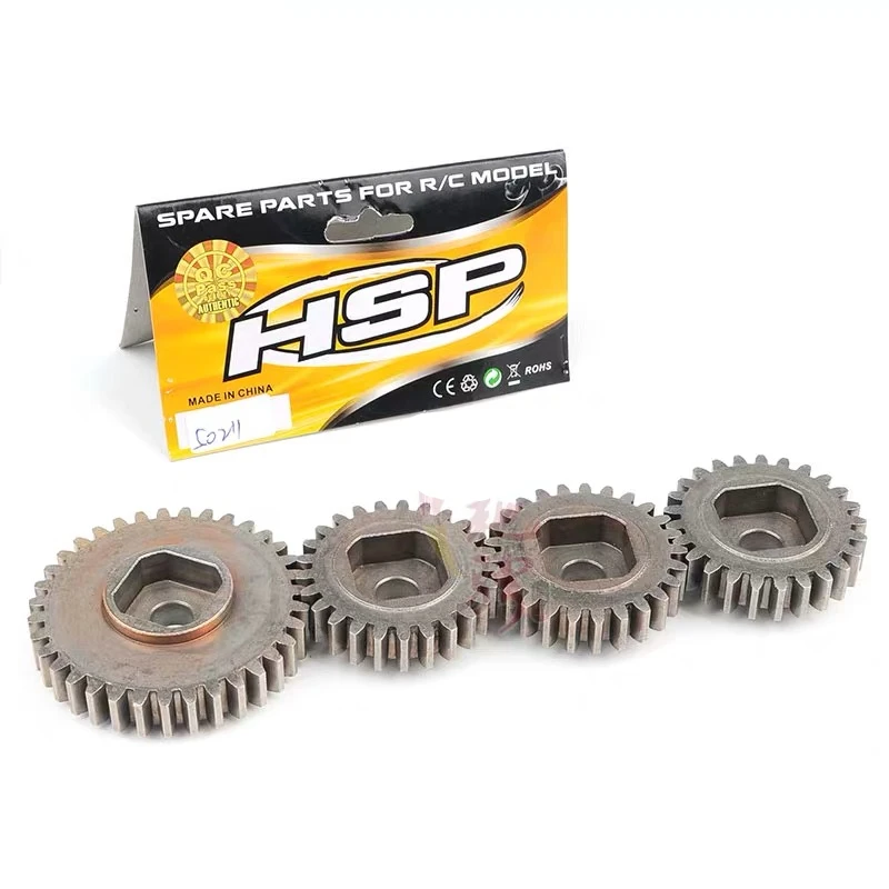HSP Parts 50211 Optional Powder Steel Gear (25T-A/35T/25T-B) 3Pcs For 1/5 RC Cars Gas Power Monster Truck 94050 SHELETON Baja | Игрушки и
