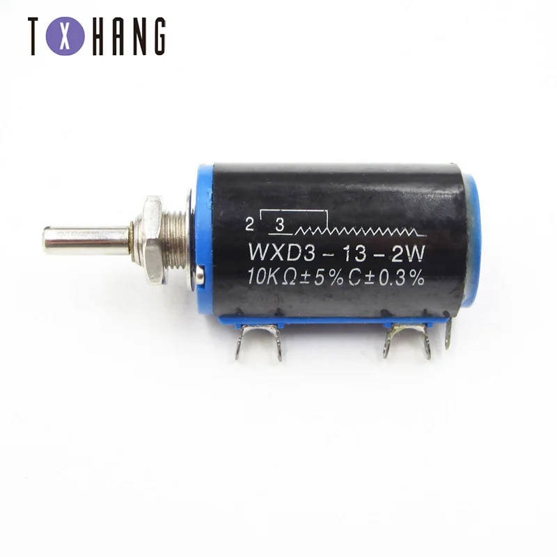 1 шт./лот WXD3 13 2W 10K ohm Вращающийся боковой вращающийся многооборотный проволочный