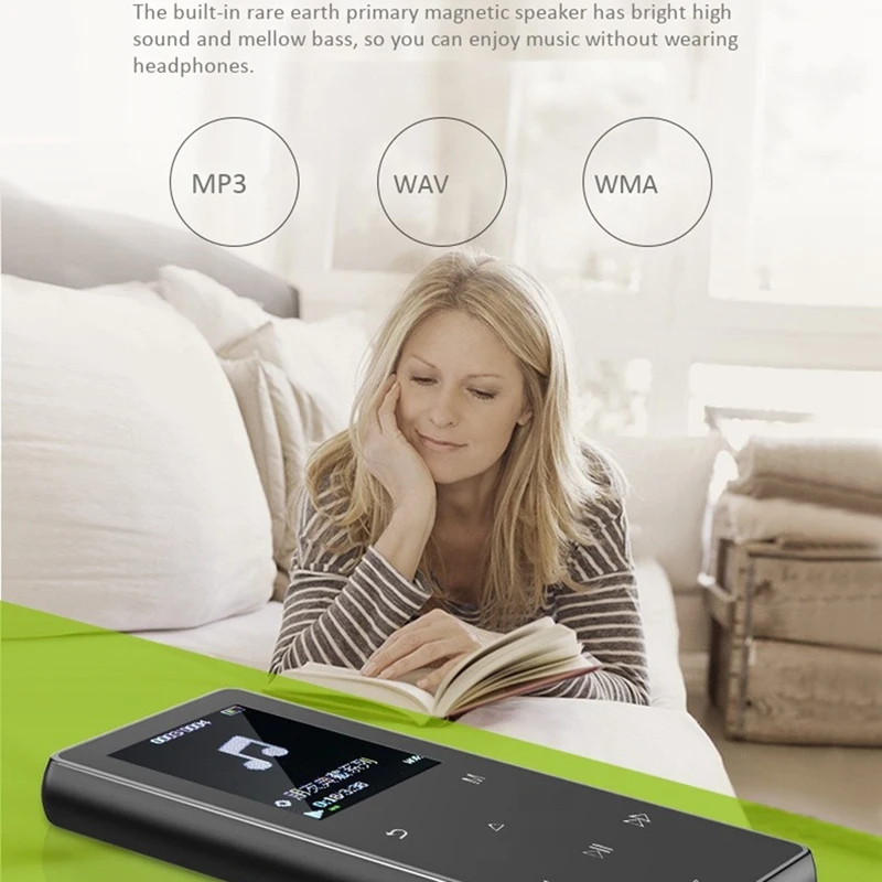 K1 музыкальный плеер 1 8 дюймов цветной Sn MP3 цинковый сплав Bluetooth MP4 видеоплеер с
