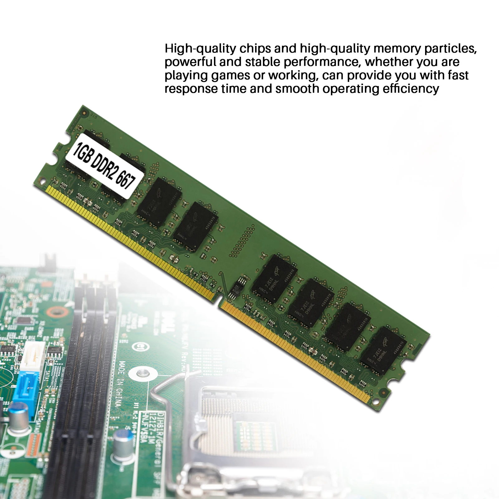 Сменная карта памяти для настольного компьютера DDR2 667 МГц 1 ГБ модуль электронный