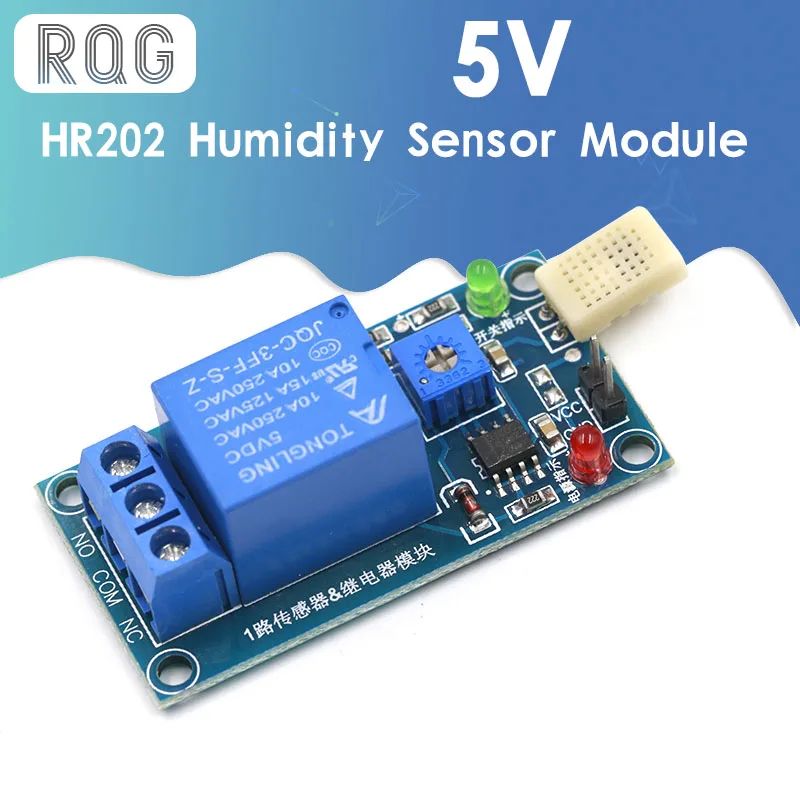 Релейный модуль переключателя датчика влажности HR202 управления для Arduino