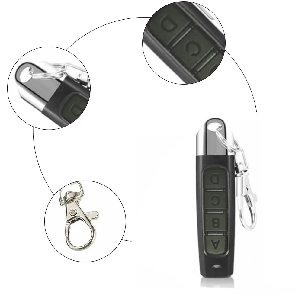 

Copy Garage Door Opener 433 Frequency Remote Control 4-key Car Rolling Code Gate Remote Control Duplicator Cloning Code Car Key