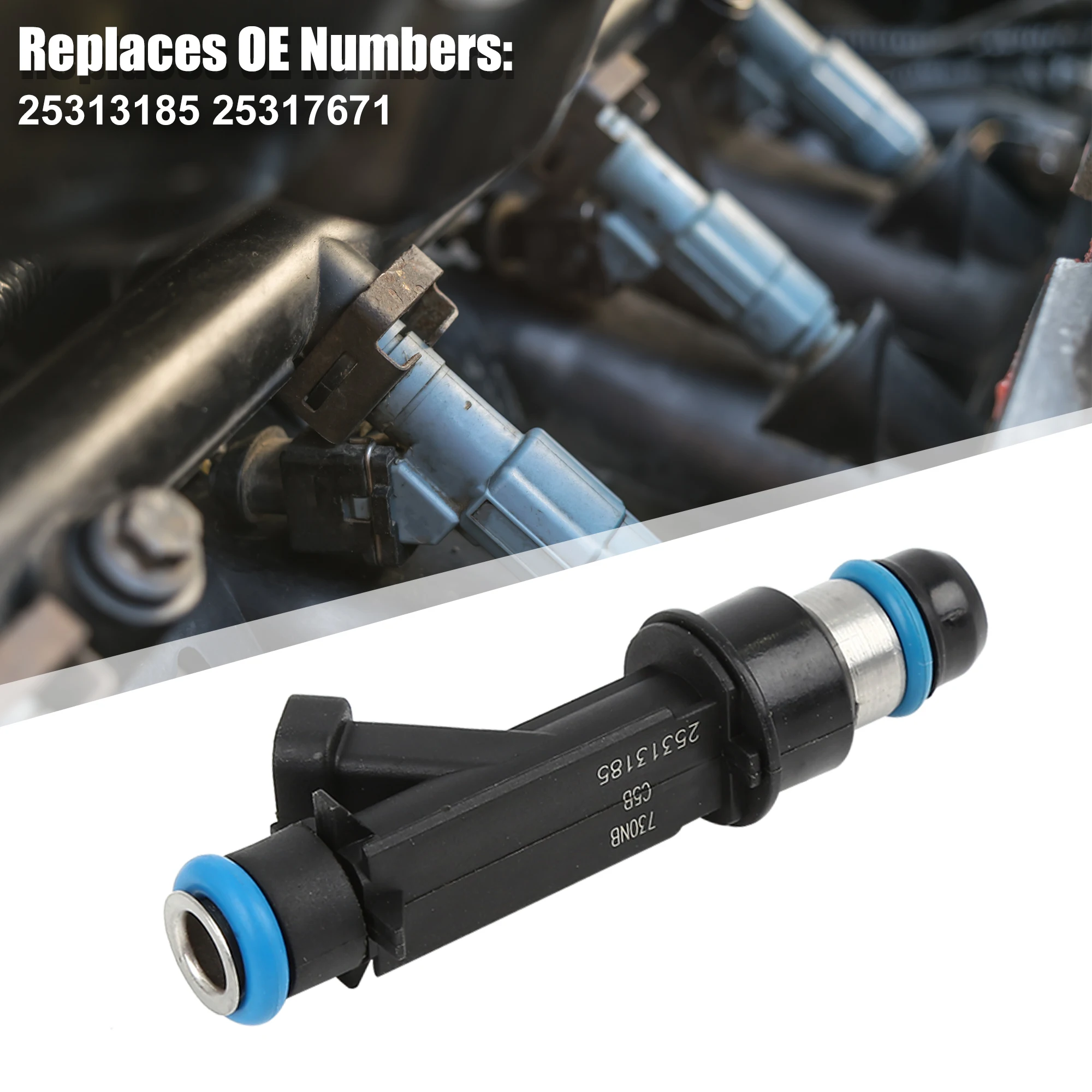 Форсунка для топливного инжектора Uxcell 6 шт. пластиковая форсунка 25313185 Buick Rainier