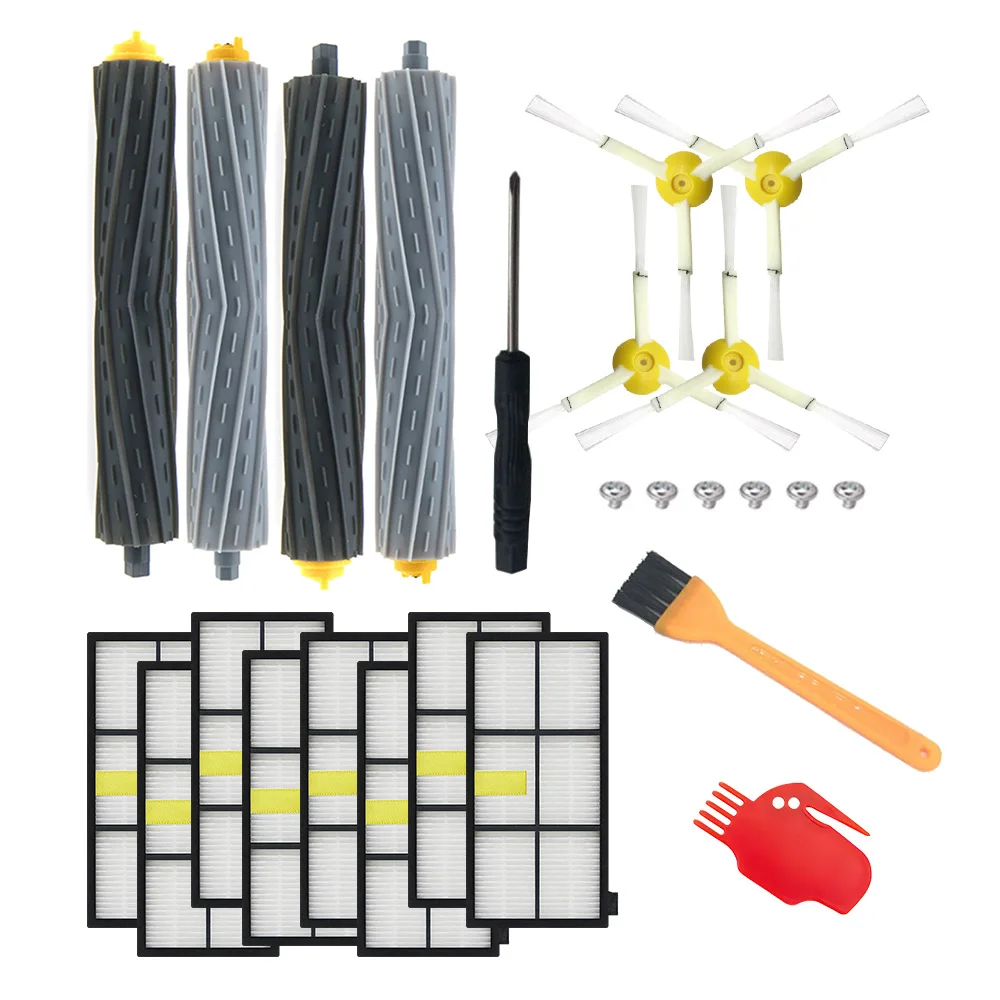 

HEPA Filters Replace Brush Kit Parts Accessories For IRobot Roomba 805 860 861 865 866 870 871 880 885 960 966 980 Series