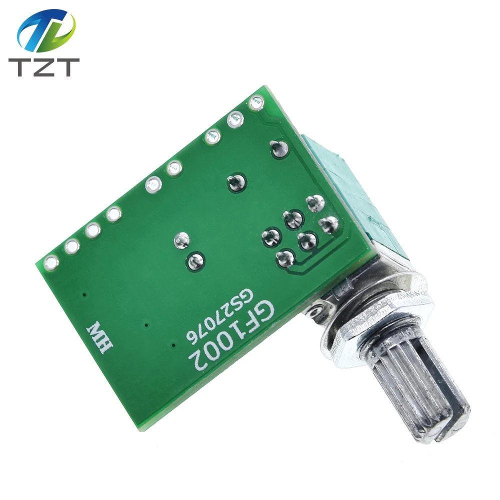 Плата усилителя мощности PAM8403 Mini 5 В 1 шт. поддержка USB-источника питания 3 Вт +
