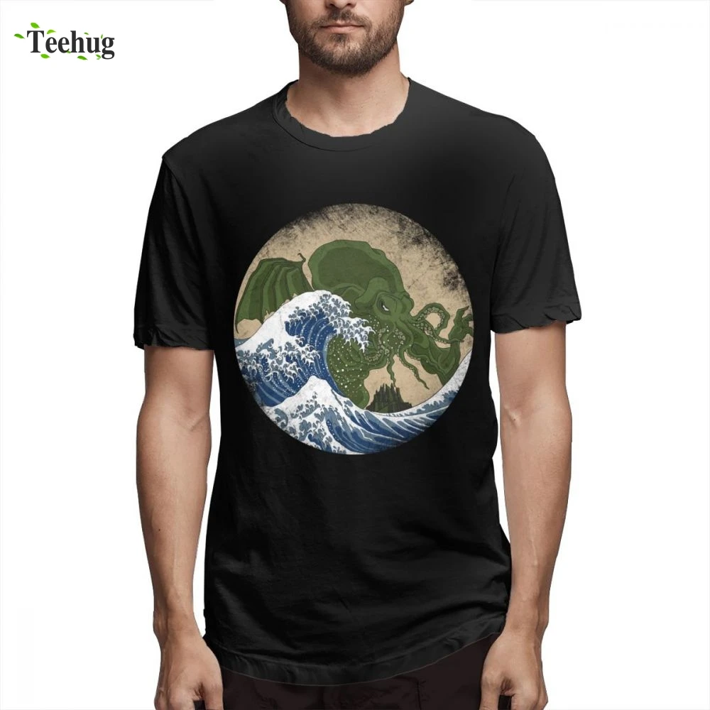 

Футболка Cthulhu, 100% хлопок, футболки, Новое поступление 2019, унисекс, Geek, футболка с графическим принтом для мужчин на заказ