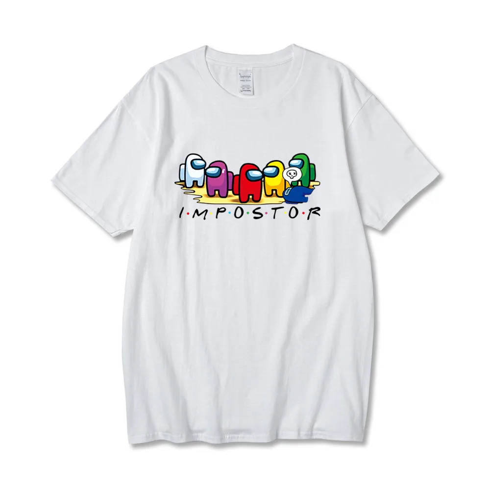 

Футболка Мужская/Женская хлопковая с мультяшным принтом, модная повседневная рубашка в стиле аниме, одежда в стиле Харадзюку