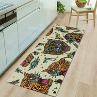 entrance doormat home kitchen mat bedroom balcony decoration floor carpet cartoons printed anti slip hallway bath rug