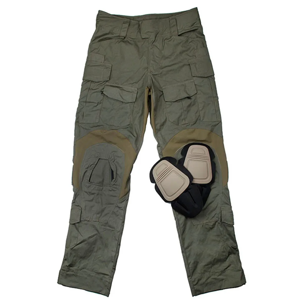 

TMC2901-RG Tactical Trousers Men G3 Military Airsoft Camp Trousers+Knee Pads Multi Color