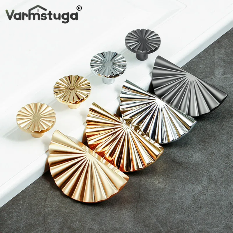 

Canibet Handles Flower Pulls Gold Solid Door Knobs and Pulls Handle for Furniture Kitchen Cupboard Closet Drawer Home Decor64