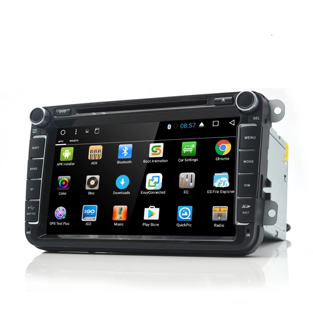 Автомагнитола 2 Din Android 7 1 DVD-плеер GPS-радио для VW GOLF 6 Polo Bora JETTA B6 PASSAT Tiguan SKODA OCTAVIA 3G OBD +
