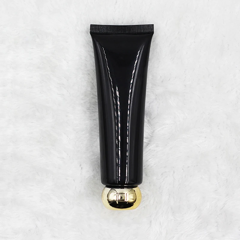 100pcs 50g Empty Black Mini Travel Plastic Hand Cream Face Cleanser Soft Tubes Containers with Caps Embalagens De Tubetes | Красота и