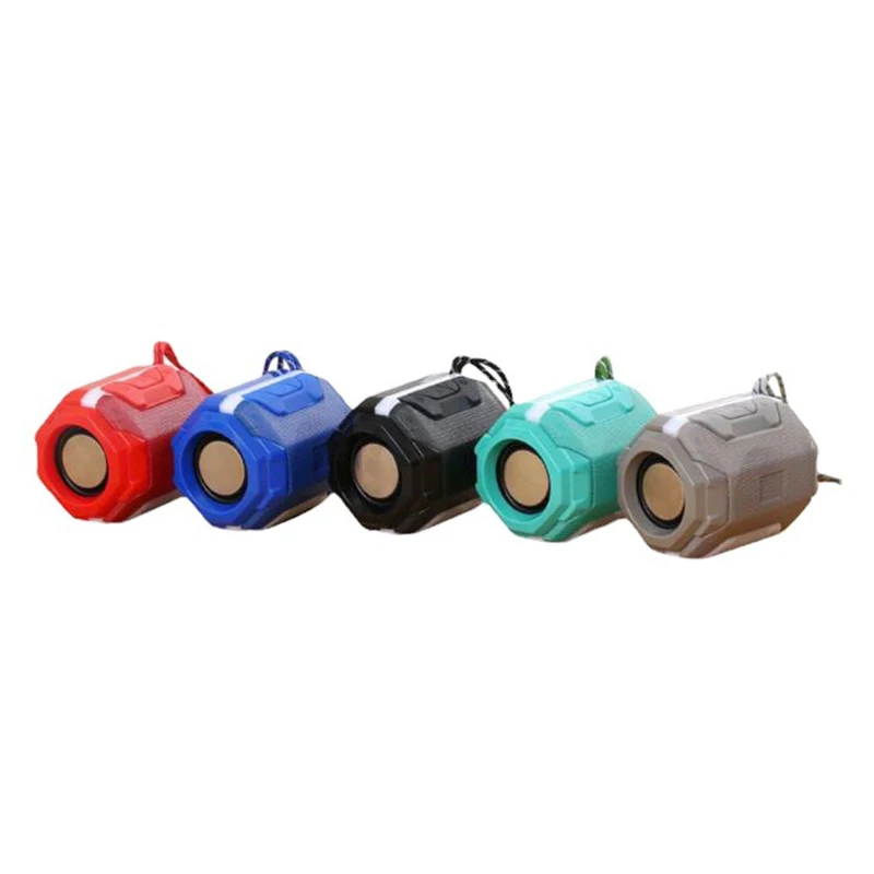 

3W Bluetooth Speaker Portable Outdoor Loudspeaker Wireless Mini Column Stereo Music Surround Colorful Light Bluetooth Bass Box