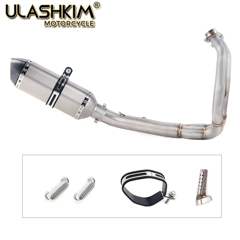 Выхлопной глушитель для мотоцикла с полной системой средний соединительный