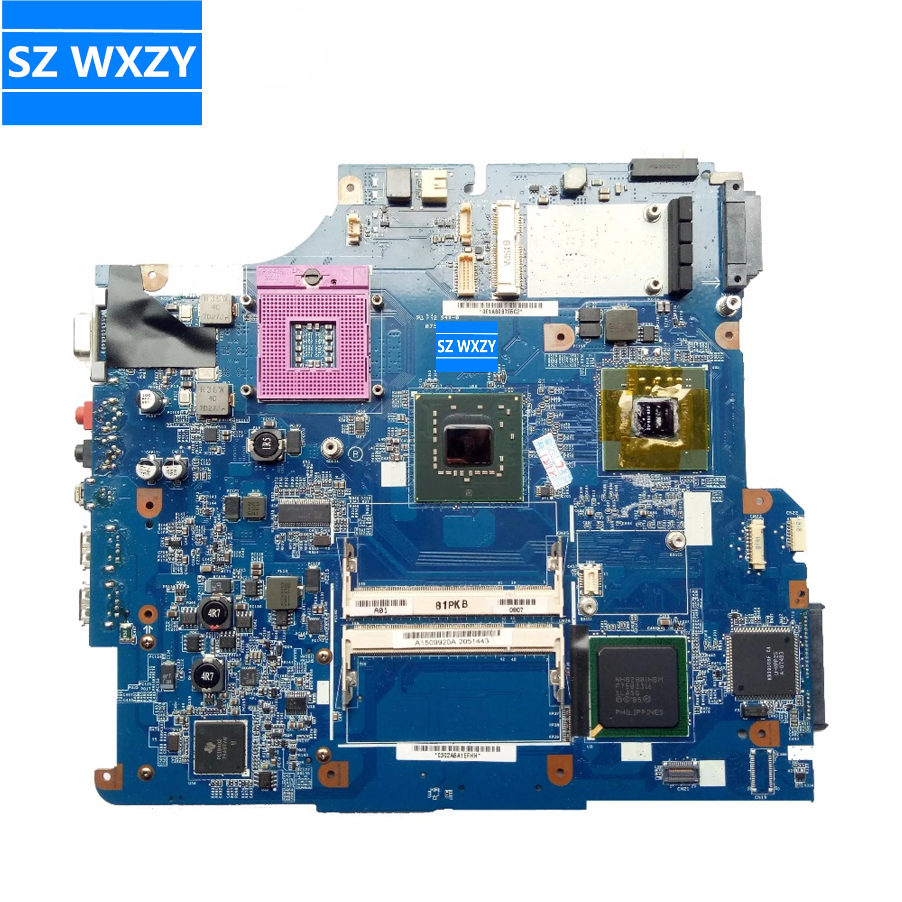 Для SONY VGN NR21Z MBX 185 Материнская плата ноутбука A1509920A 8400M 128 МБ PM965 DDR2 M730 1P 0079G00 8010 100%