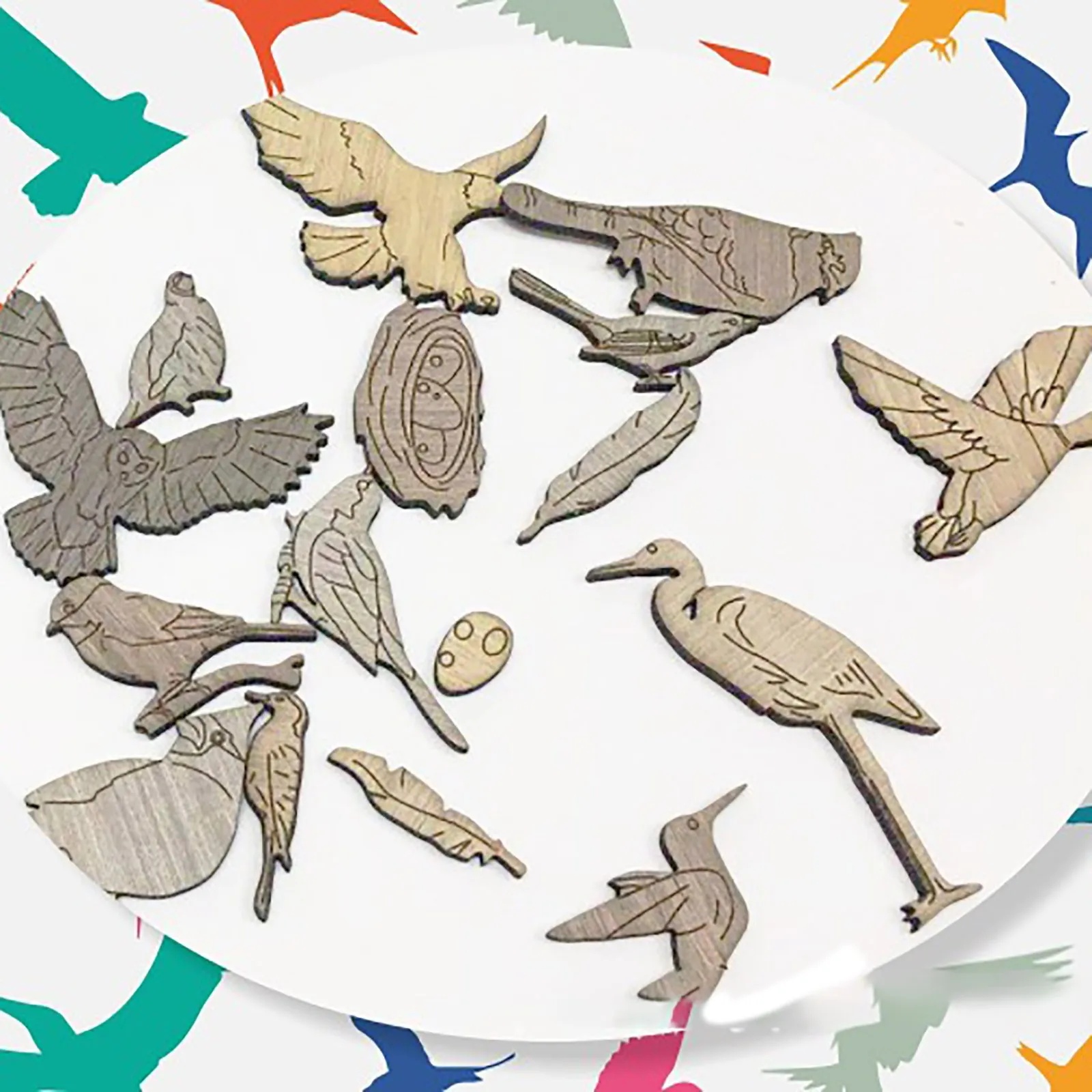 Новинка детский супержесткий 3d пазл в виде животных деревянные игрушки