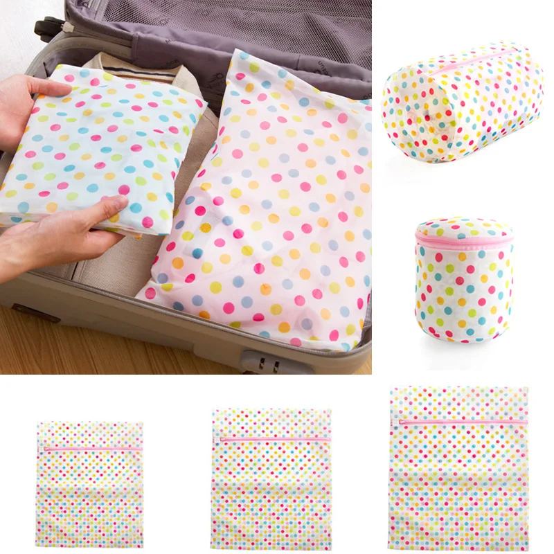 

Home Washing Aid Laundry Saver Care Wash Bag Zipper Net Mesh Clothes Cleaner T1