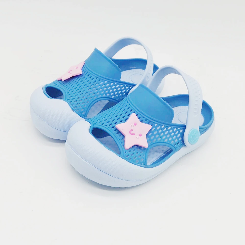 Сандалии из ПВХ Резиновые Нескользящие для мальчиков и девочек размеры