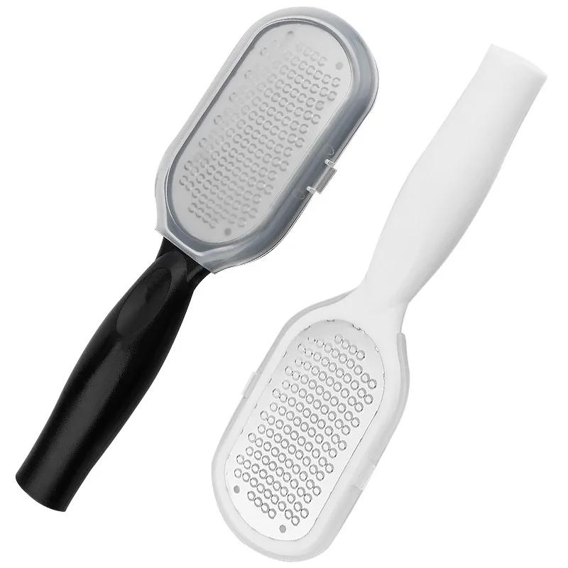 

1 Pcs Pedicure Scrubber Stainless Steel Foot Grater Heel File Hard Skin Rasp Grinding Foot File Remove Dead Skin