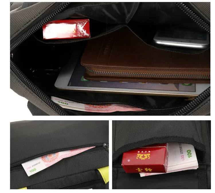 WOBAG мужская сумка высокого качества водонепроницаемая сумка на плечо Повседневная дорожная сумка через плечо портативная большая Вместительная дорожная сумка