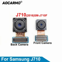 Aocarmo For Samsung Galaxy J710 2016 SM-J710F Back Big Rear Camera Facing Front Camera  Flex Cable R