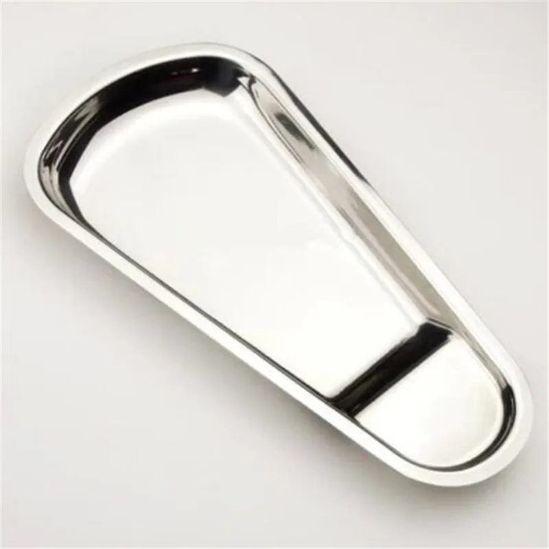 Нержавеющая Сталь Ювелирные изделия сервировочная пластина металлический