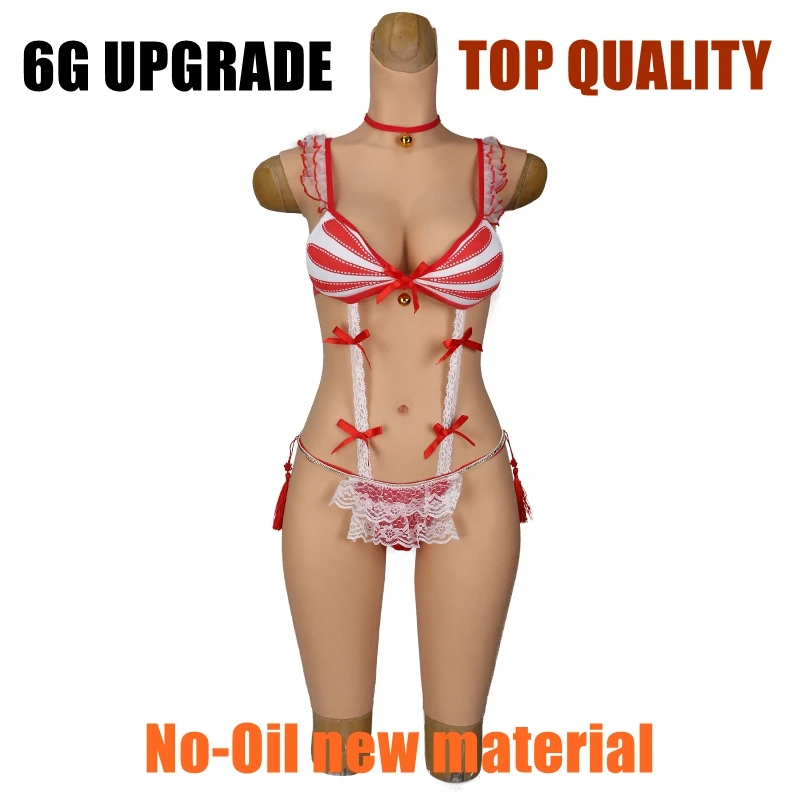 6 размер чашки G D искусственная вагина грудь жуткая Реалистичная силиконовая