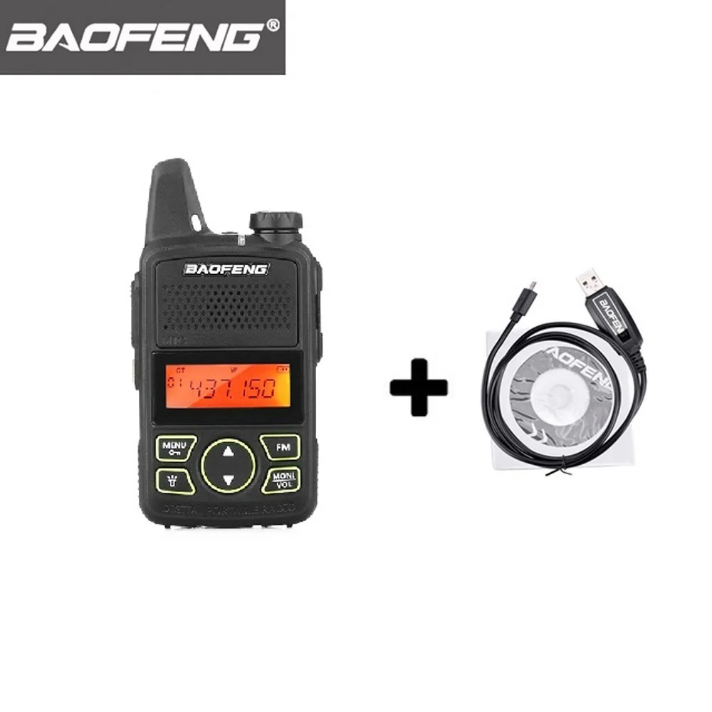 Для портативной двухсторонней радиостанции BAOFENG BF T1 MINI Walkie Talkie UHF 400 470 МГц