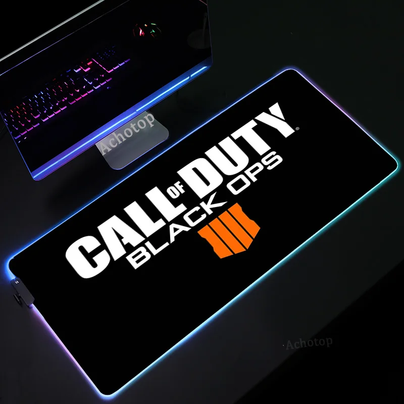 

RGB Call Of Duty Mouse Pad Gaming Mouse Pad PC Gamer Computer Mousepad XXL Mouse Pads Mause Carpet Desk Mat For CS GO