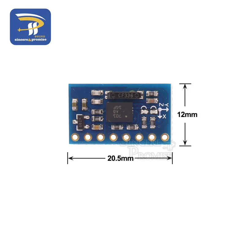 Акселерометр гироскоп трехосевой геомагнитный | Электронные компоненты и
