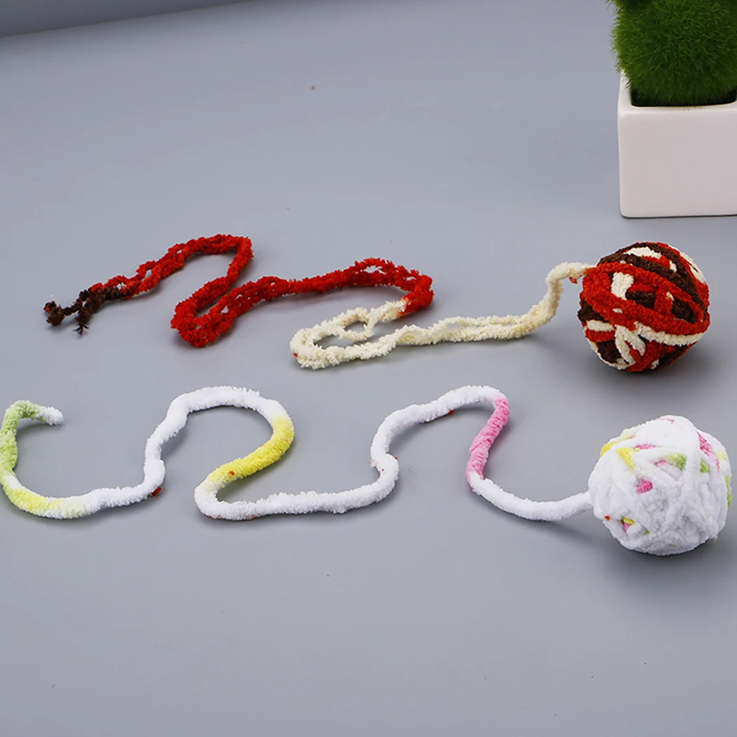 2 шт Кот веревка игрушка забавный Ассорти интерактивный креативный красочный