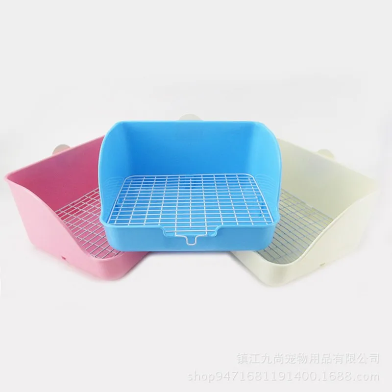

New style hot sale Small Pet Large Square Toilet Basin, Let Develop At A Fixed Point, Dry And Hygienic Summer New Product Home