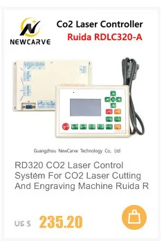 Ruida RDV6442G CCD визуальный CO2 лазерный контроллер системы для лазерной резки гравер машина NEWCARVE