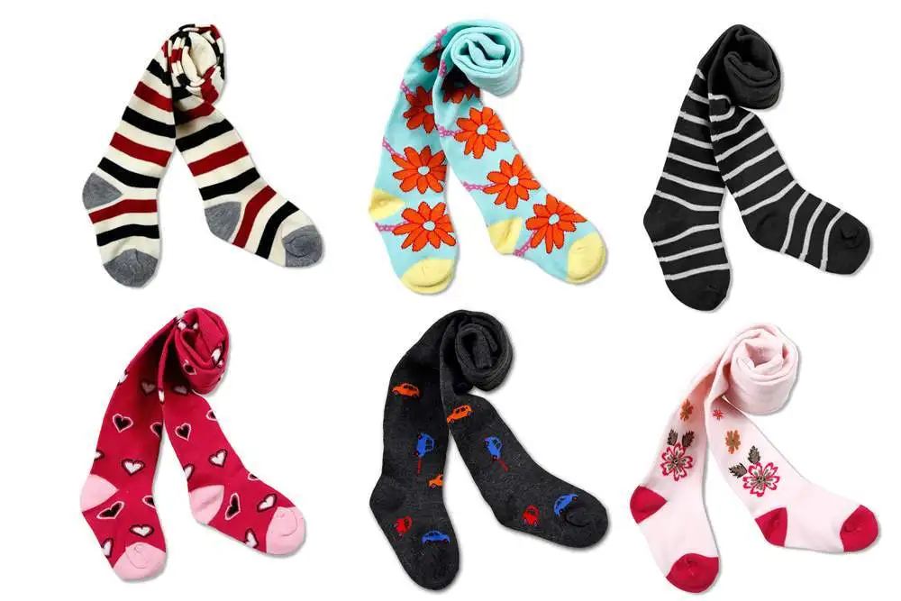 Детские трикотажные колготки для мальчиков и девочек 3 шт./лот теплые чулки