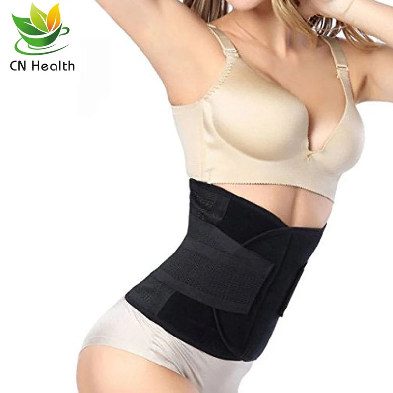 

CN Healh Waist Trainer For Women Weight Loss Belts-adjustable Slimming Lumbar Body Shaper Wrapper Tummy Trimmer Band