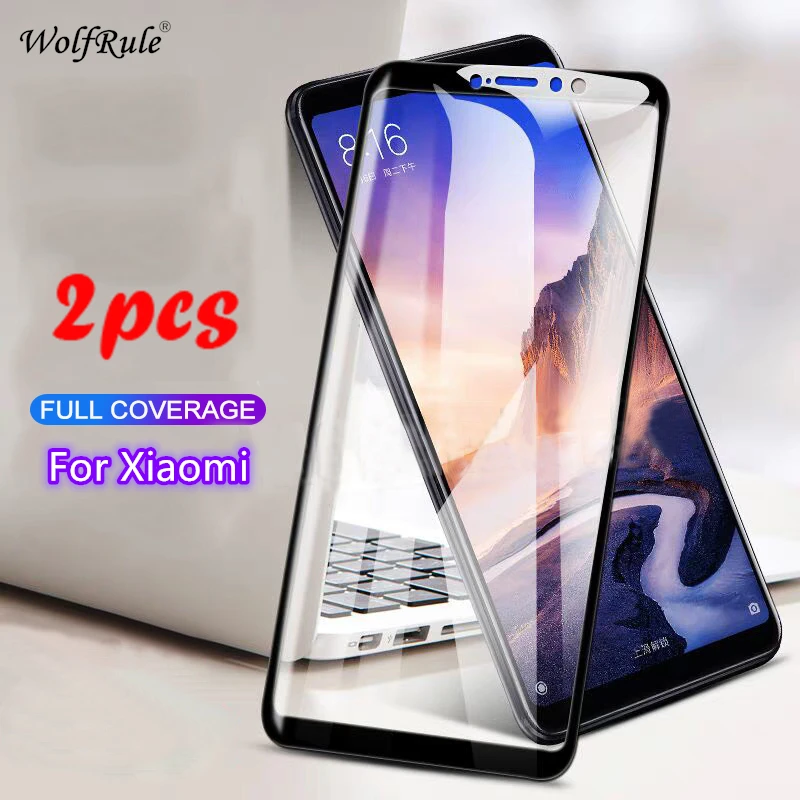2PCS para Xiaomi Mi 9 T de vidrio para Xiaomi Mi A2 A3 Lite de vidrio templado 9H Protector de pantalla para Xiaomi Mi 8 9 Lite SE A1 Mi 9 T Pro-0