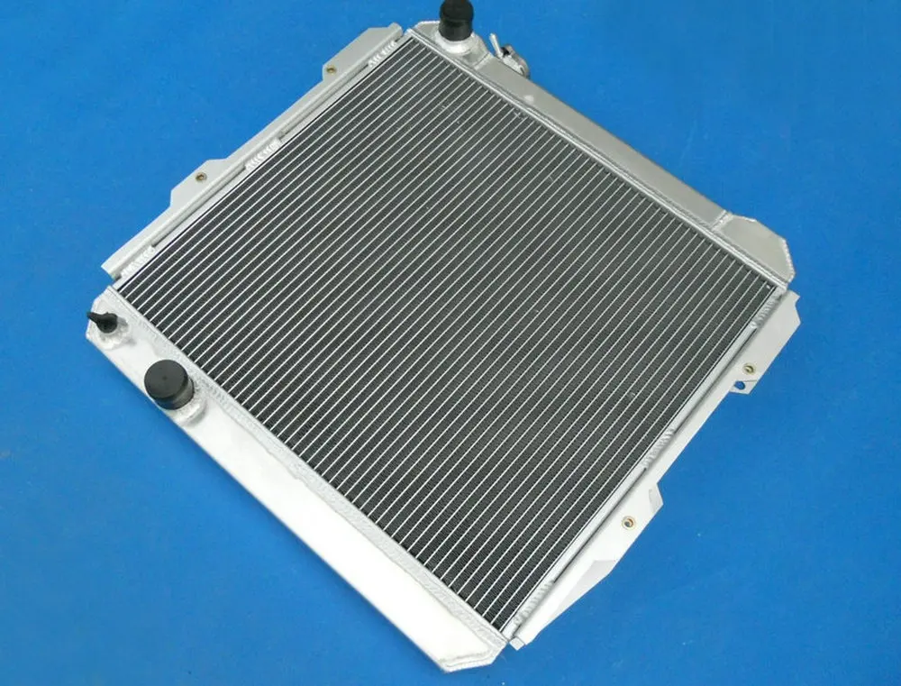 Горячая Распродажа алюминиевый радиатор кожух и вентилятор для TOYOTA HILUX LN50 LN60 LN61