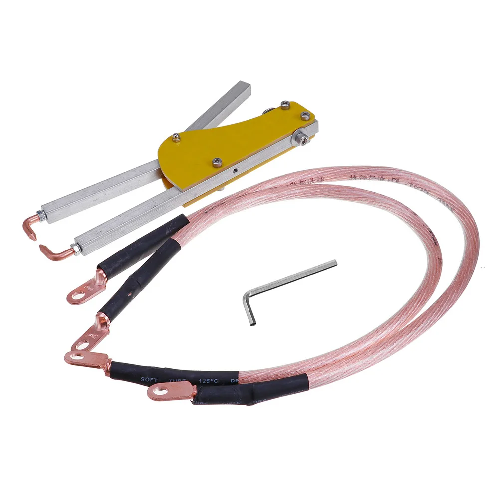 

Spot Welder Plier Adjustable Spot Welding Machine Pressure Epoxy Board Welder Pen Butt Soldering Tong For 1+1 Mm Steel Plate