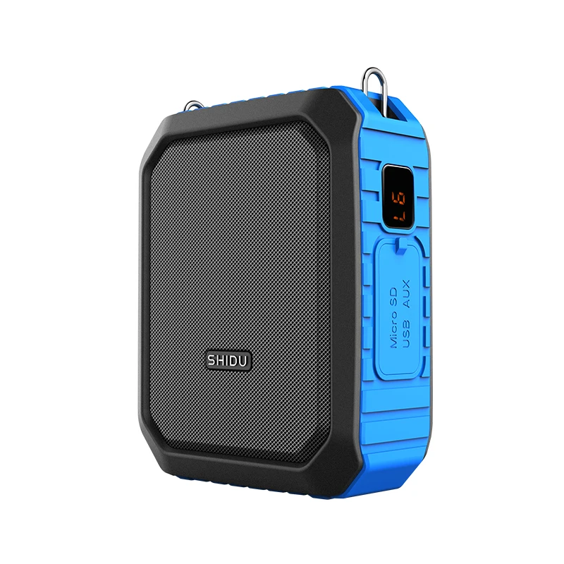 Портативный Bluetooth мегафон проводной усилитель голоса IPX 5 Водонепроницаемый Мини