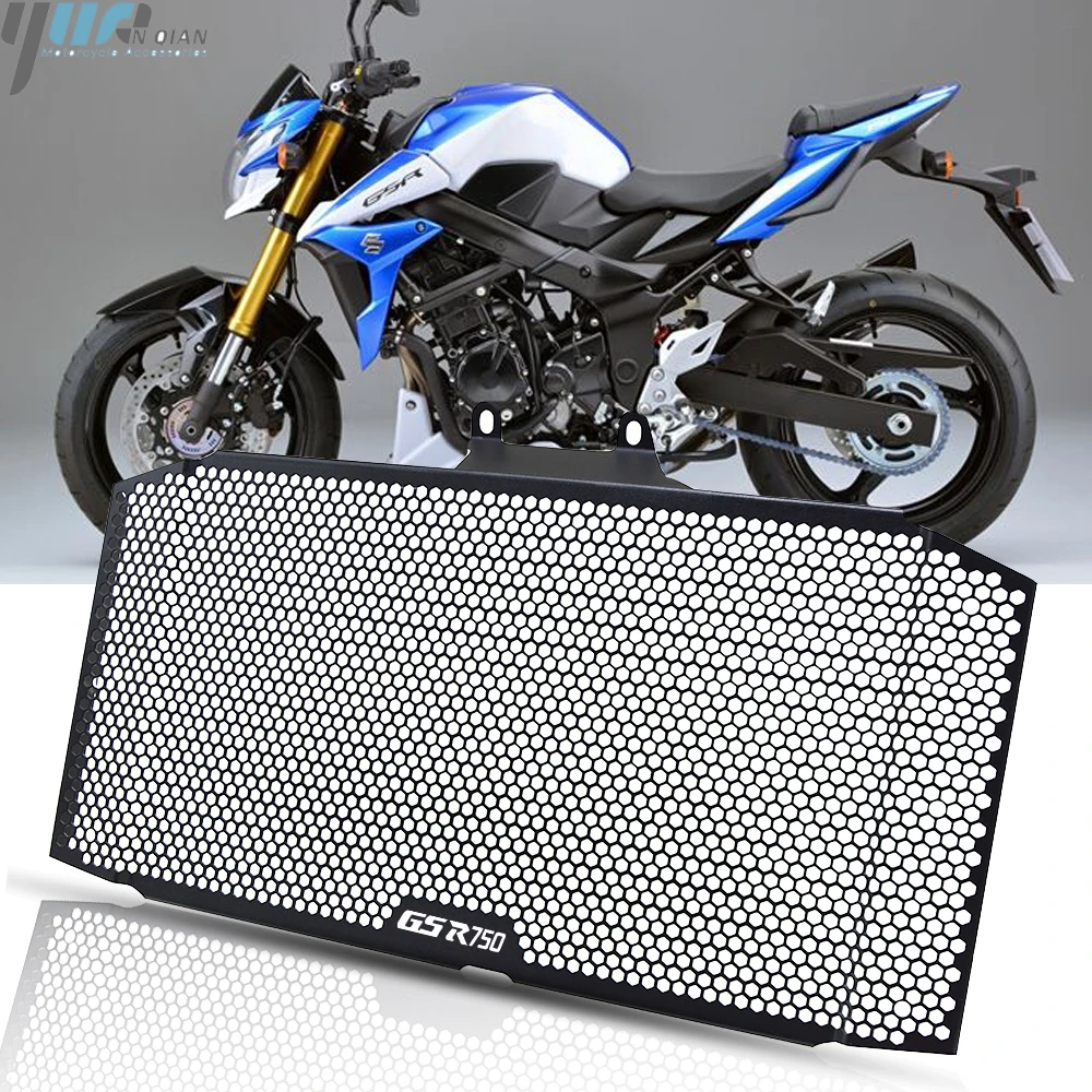 Радиатор мотоцикла решетка гриль Защитная крышка для Suzuki GSR750 ABS GSR 750 2010 2017 2011 2012 2013
