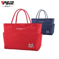 pgm golf bags women men waterproof nylon clothing luggage storage handbag out training package leisure commuting ywb034