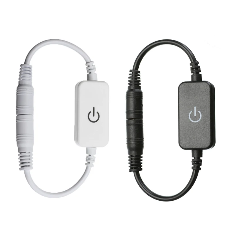 1 шт. светодиодный сенсорный диммер DC 12 В 4A яркость с штекером постоянного тока