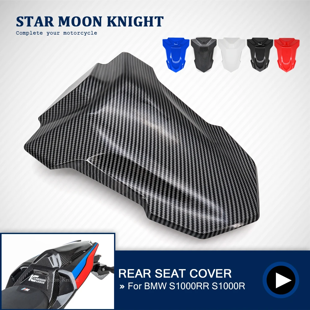 

Carbon Fiber Rear Seat Cover Tail Cover Section Fairing Cowl For BMW S1000RR S 1000 RR 2019 2020 2021 S1000R Tail Cover s1000r