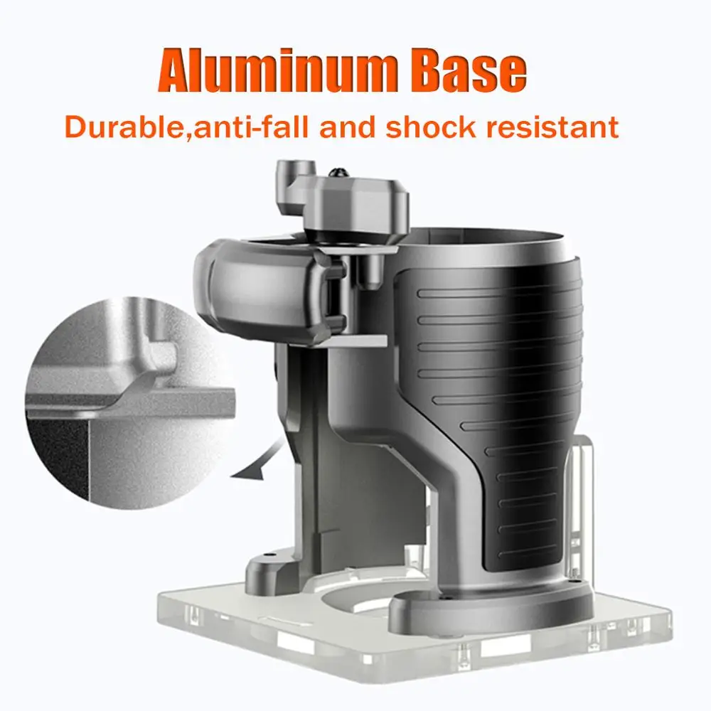 

220V 1280W 35000r/min Electric Trimmer Wood Trimmer Electro Tools Router Wood Milling Machine for Joiners Renovator Woodworking