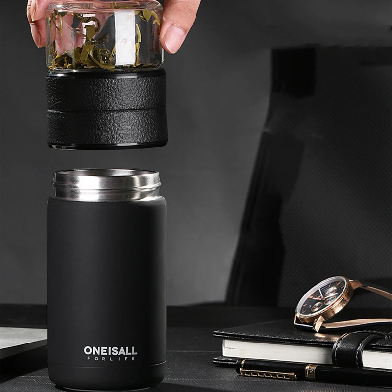 Термос из нержавеющей стали с вакуумной изоляцией кружка бутылка для воды стакан