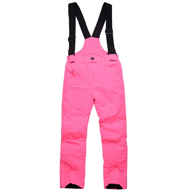 2017 NEW Boys Girls Skis Trousers Unique Suspenders Skiing pants Children Waterproof Breathable Ski Snowboarding Pants | Спорт и